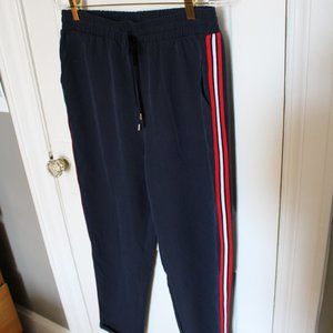 Ardene Navy Striped Track Pants